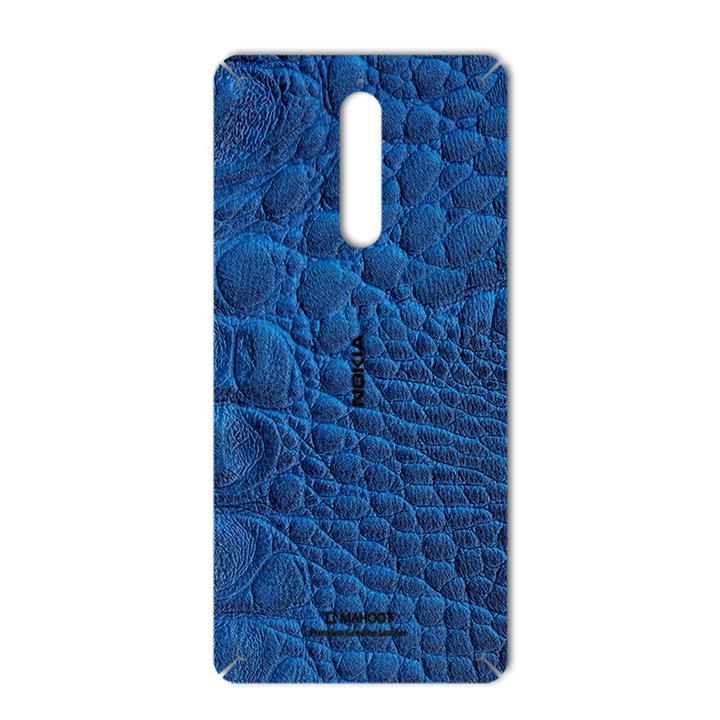 برچسب تزئینی ماهوت مدل Crocodile Leather مناسب برای گوشی  Nokia 8 MAHOOT Crocodile Leather Special Texture Sticker for Nokia 8